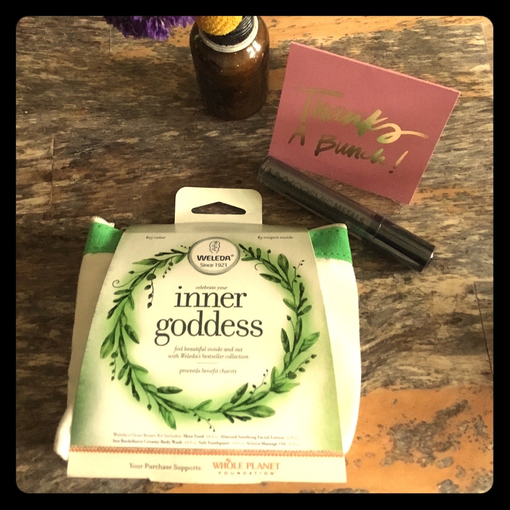 Inner goddess travel goodies NYX lip cream